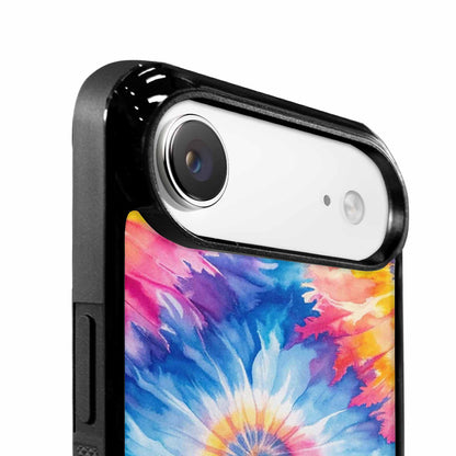 iPhone 17 Air Case — Small Tie Dye Swirl Pattern Tie, Customized Protective Case