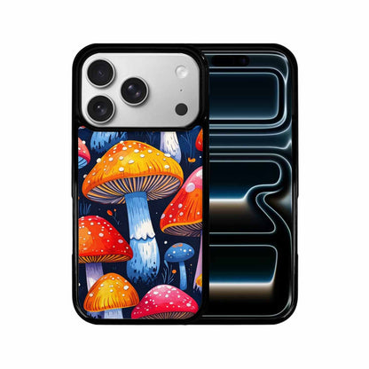 iPhone 17 Pro Case — Vivid Winter Mushroom Seamless Cartoon Cute, Unique Phone Case Design