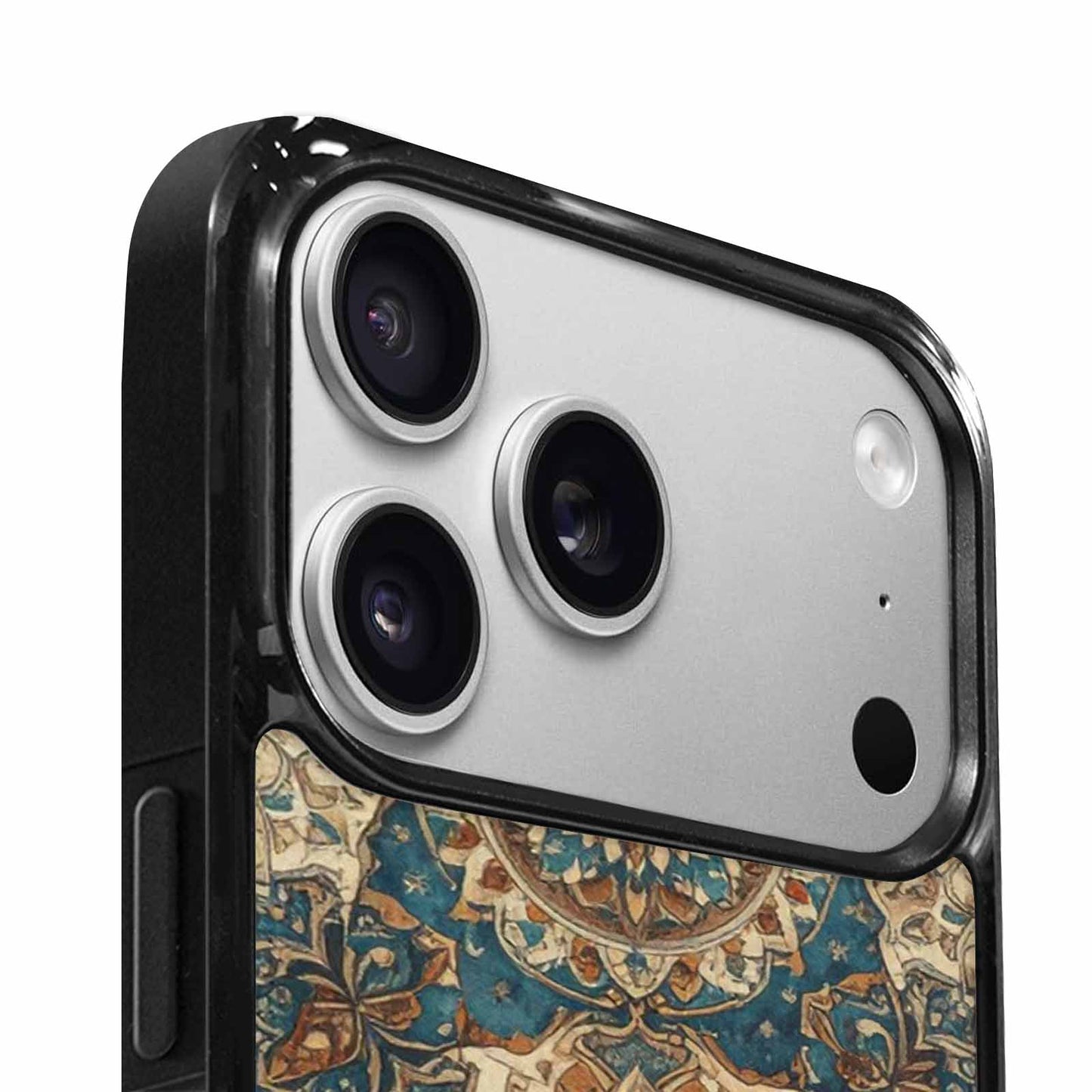 iPhone 17 Pro Case — Small Mandala Pattern Randomly Varying Floral, Custom Phone Case