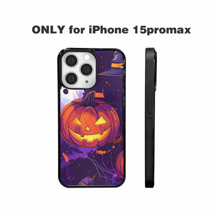 iPhone 15 Pro Max Case — Halloween Art Print Edge To Edge, Custom Designed Case Cover