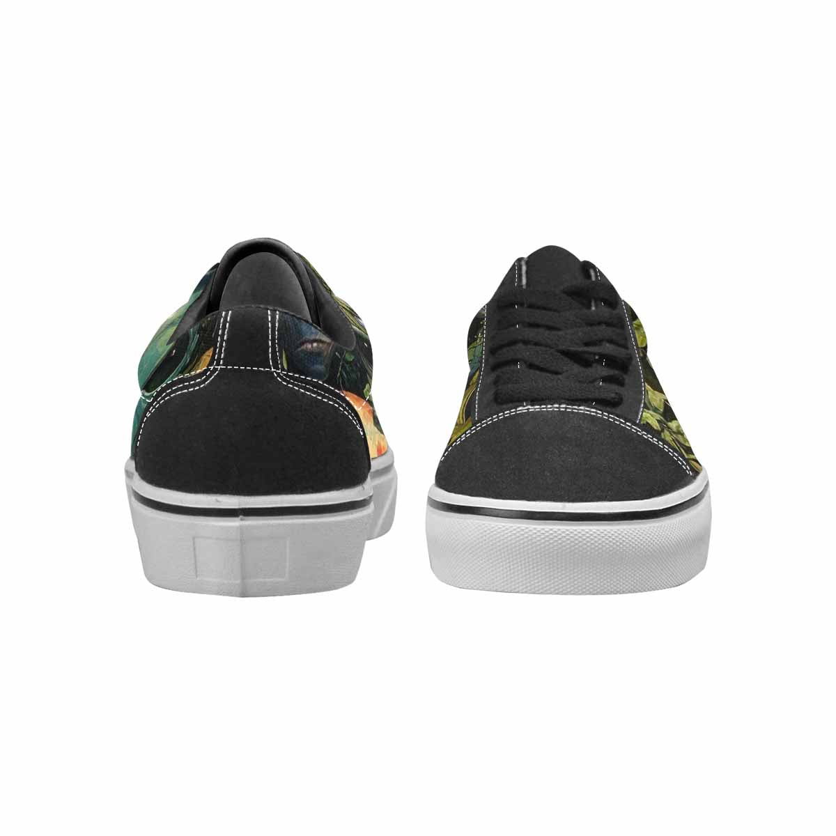 WOMEN'S Aliens Lace-Up Canvas Surreal Shoes