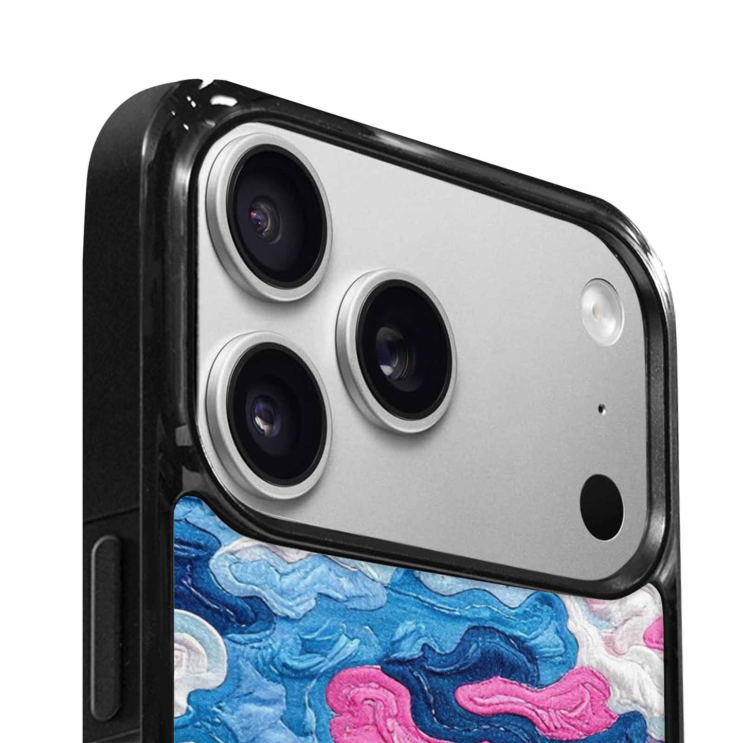 iPhone 17 Pro Max Case — Vivid Camo Transgender Camo, Custom Art Phone Cover