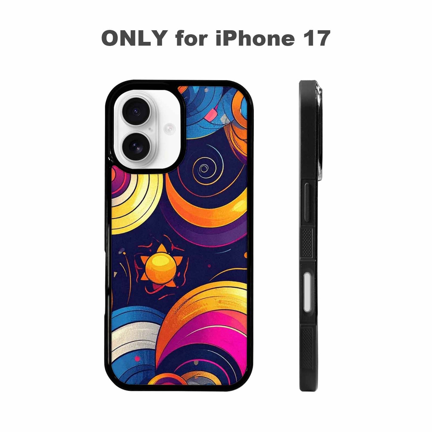 iPhone 17 Case — Disco Cartoon Art Pattern Cartoon Cute, Customized Protective Case