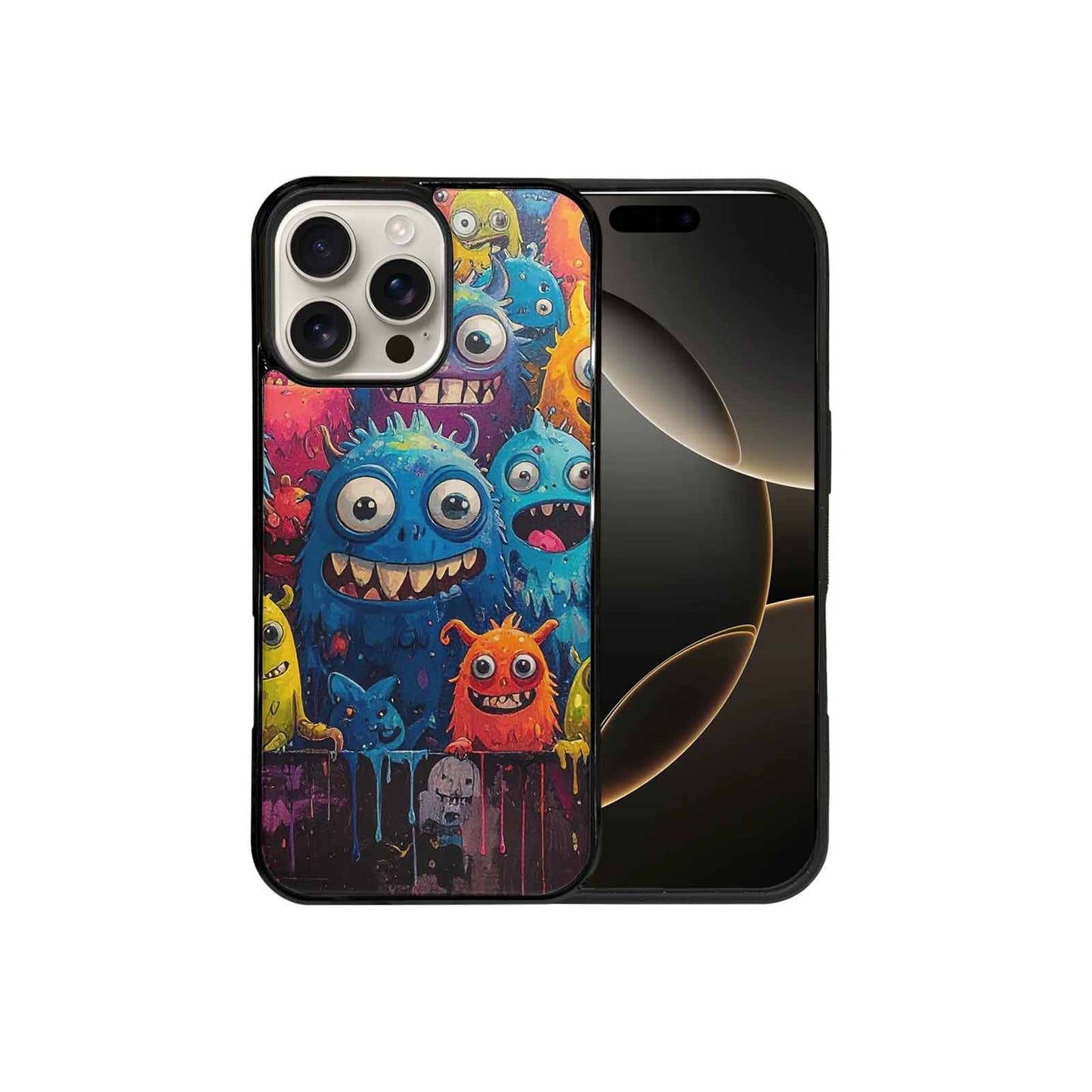 iPhone 16 Pro Max Case — Monsters General Cartoon Monst, Custom Made Phone Cover