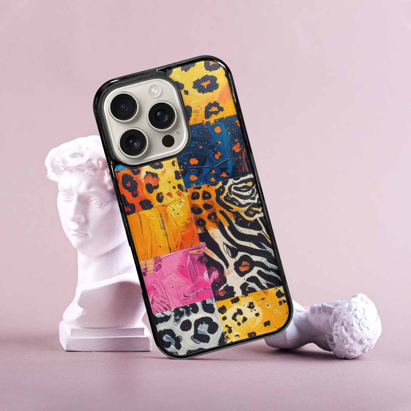 iPhone 16 Pro Case — Full Color Vibrantanimal Print A Frq, Custom Phone Case