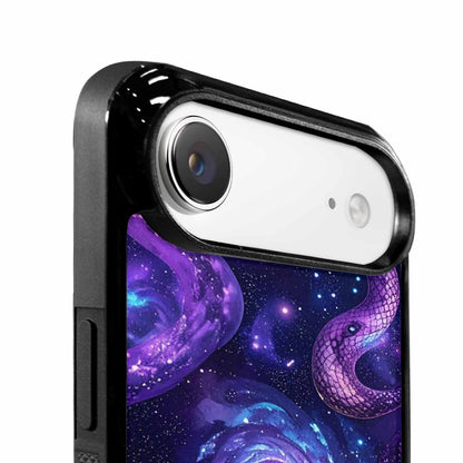 iPhone 17 Air Case — Snake Print Galaxy Seamless Pattern Animal, Custom Phone Case