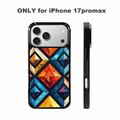 iPhone 17 Pro Max Case — Vintage Summer Diamond Retro Vintage, Original Design Phone Case
