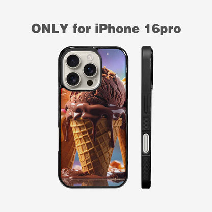 iPhone 16 Pro Case — Extreme Close Up Shot Only Drippig, Custom Made Phone Cover