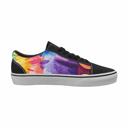 WOMEN'S Smiley Facessmiley Faces  Lace-Up Canvas Dreamcore Shoes