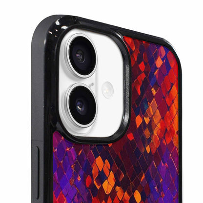 iPhone 17 Case — Snake Print Dark Seamless Animal Print, Custom Printed Phone Case
