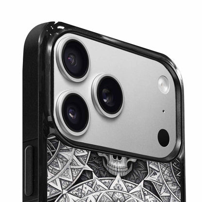 iPhone 17 Pro Max Case — Skull Dark Art Gothic Print Gothic, Custom Print Case Cover