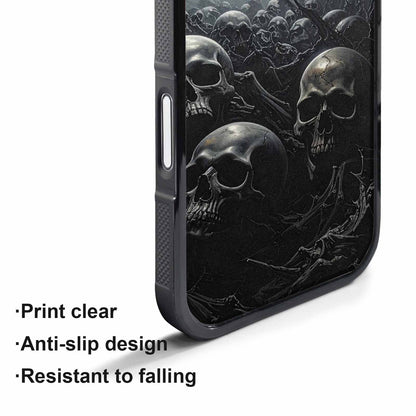 iPhone 17 Air Case — Skull Dark Art Gothic Print Gothic, Custom Phone Case