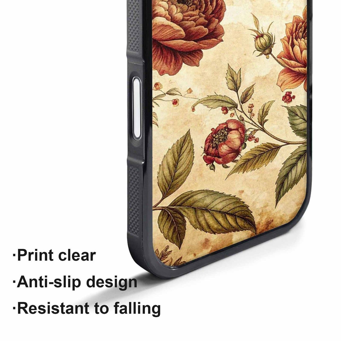 iPhone 17 Air Case — Vintage Botanical Art Pattern Floral, Unique Phone Case Design