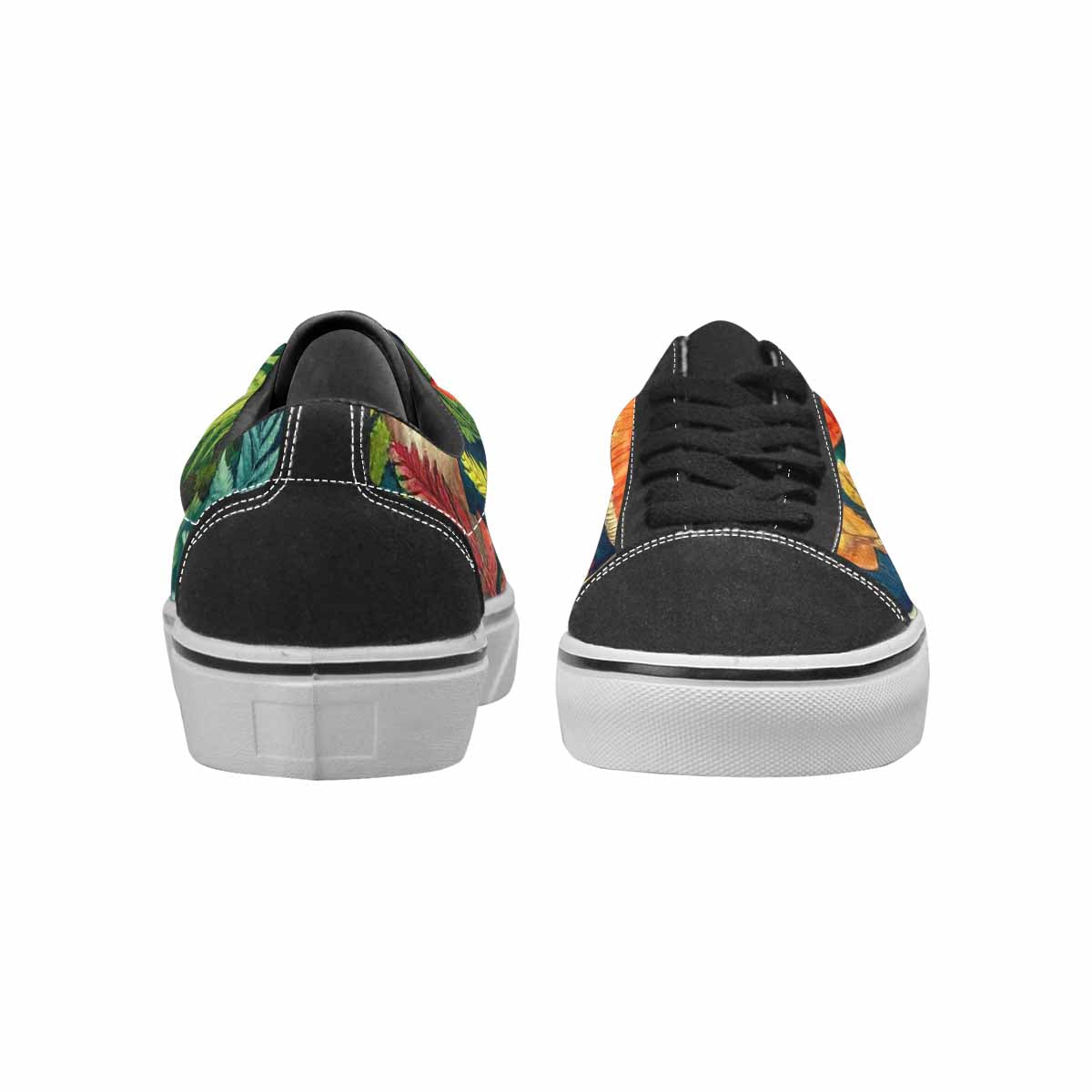 WOMEN'S Mushrooms  Botanical Mushrooms Lace-Up Canvas Y2K Custom Shoes