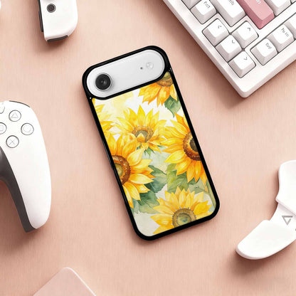 iPhone 17 Air Case — Sunflowers Watercolor Floral, Original Design Phone Case