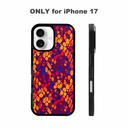 iPhone 17 Case — Snake Print Dark Seamless Animal Print, Personalized Phone Case