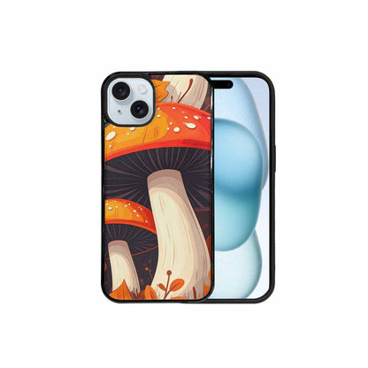 iPhone 15 Plus Case — Bold Autumn Mushroom Bold Autumn Mushroom, Personalized Phone Case