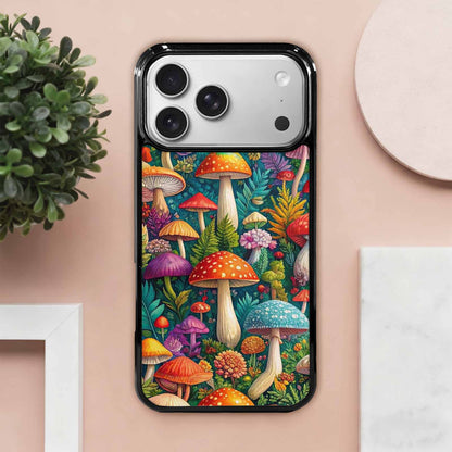 iPhone 17 Pro Max Case — Mushrooms Botanicalmushrooms P Xsd Floral, Custom Designed Case Cover