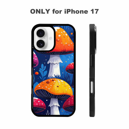 iPhone 17 Case — Vivid Winter Mushroom Cartoon Cute, Custom Designed Case Cover
