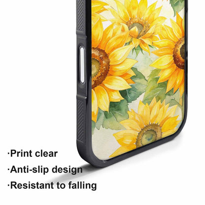 iPhone 17 Air Case — Sunflowers Watercolor Floral, Original Design Phone Case