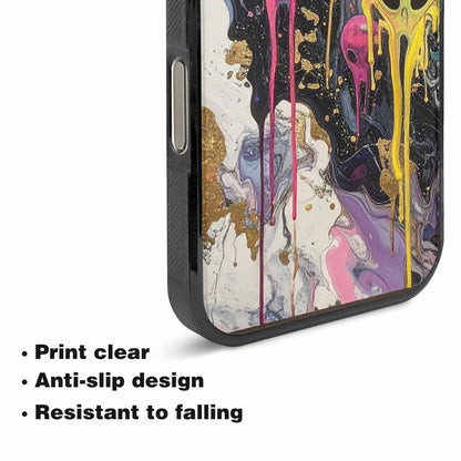 iPhone 16 Pro Max Case — Aliens Marblemelting Aliens Pa Mif, Custom Printed Phone Case