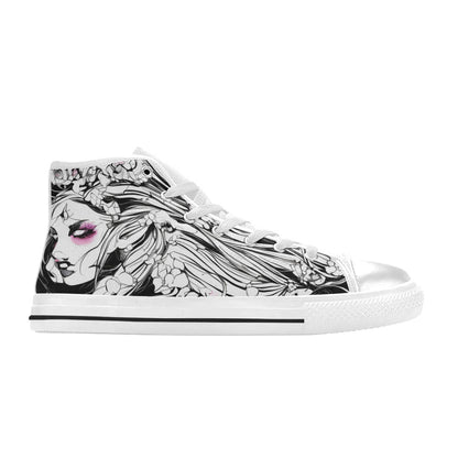 MEN'S Ink Art 2 Men’S High Top Canvas Grunge Shoes