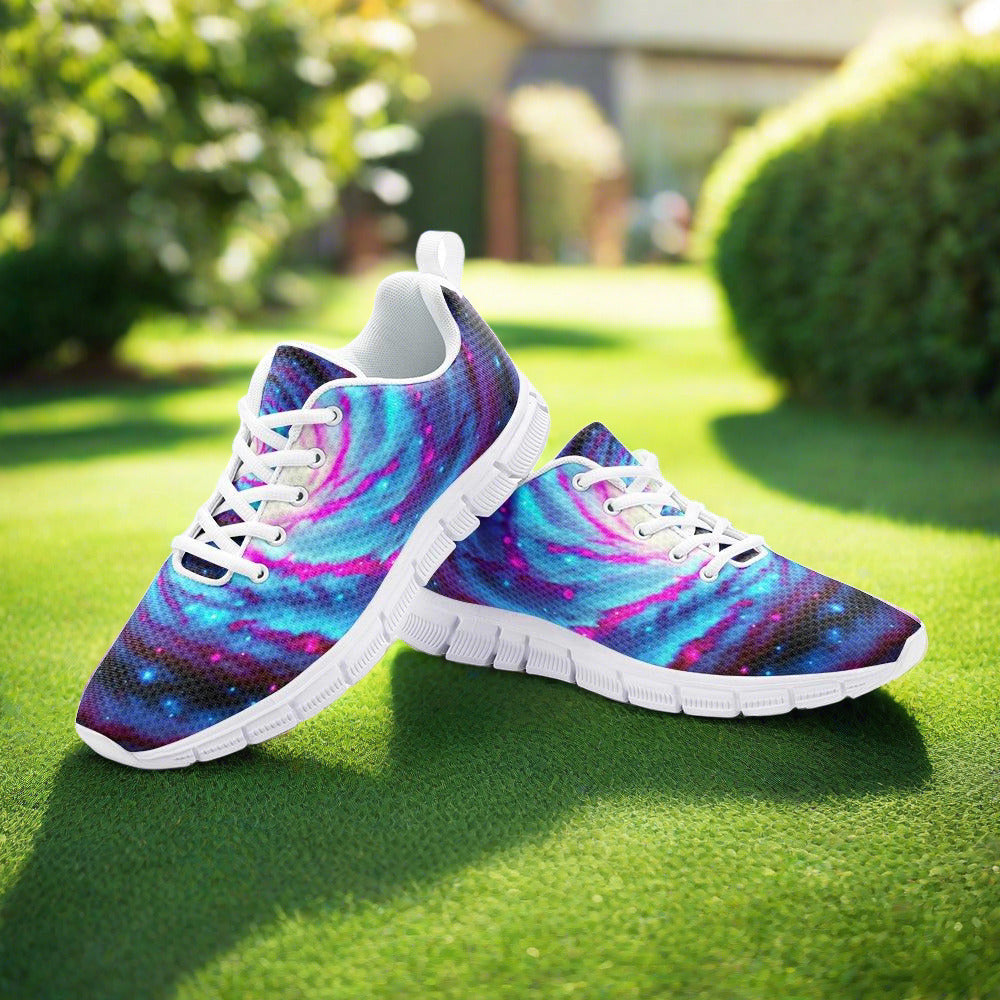 Koi Jewel Rich Unique Bold Art - Freaky Shoes | Custom Art Sneakers