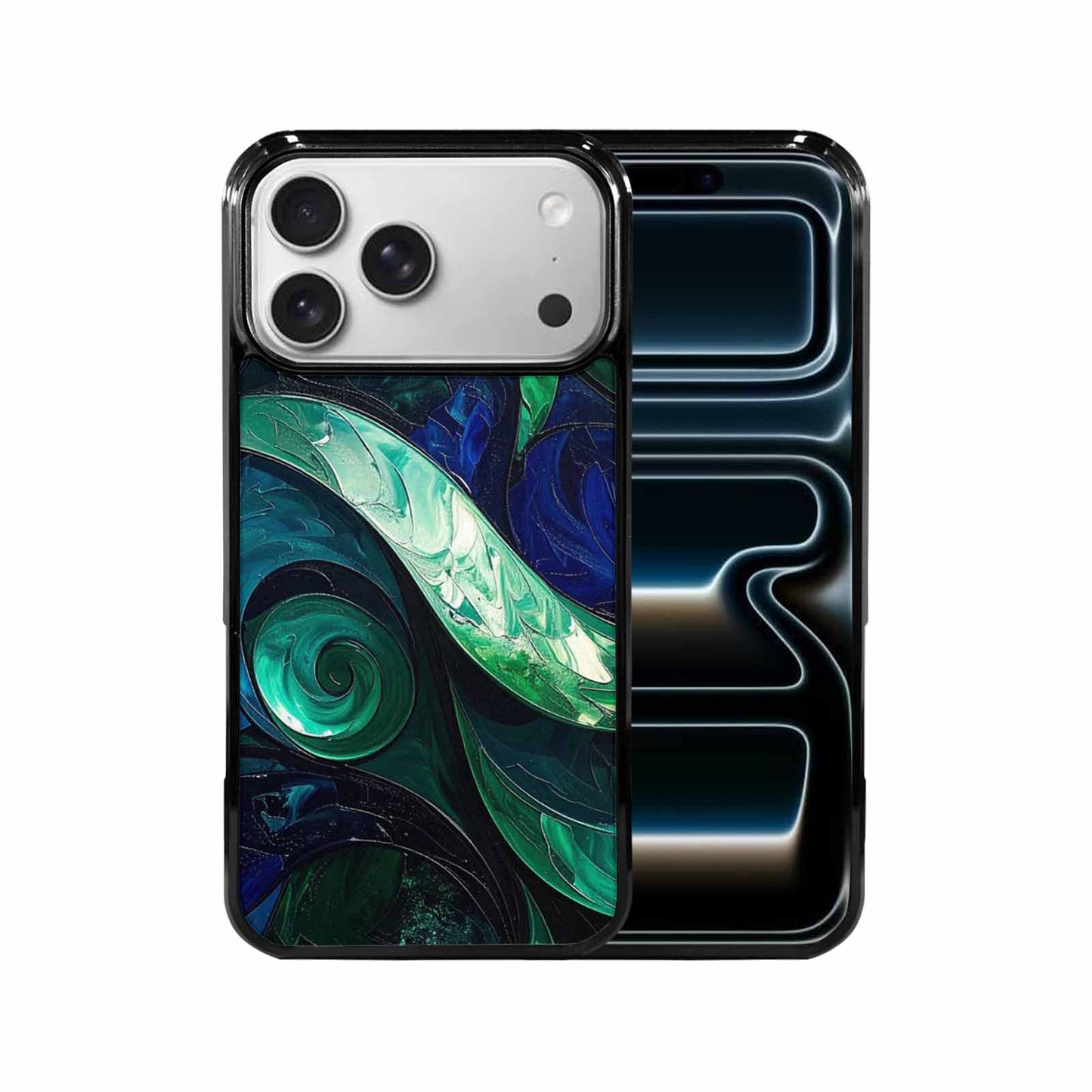 iPhone 17 Pro Max Case — Seamless Tileable Pattern Of Tie Dye, Personalized Phone Case