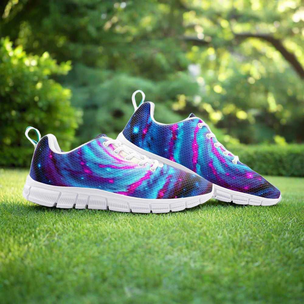 Koi Jewel Rich Unique Bold Art - Freaky Shoes | Custom Art Sneakers