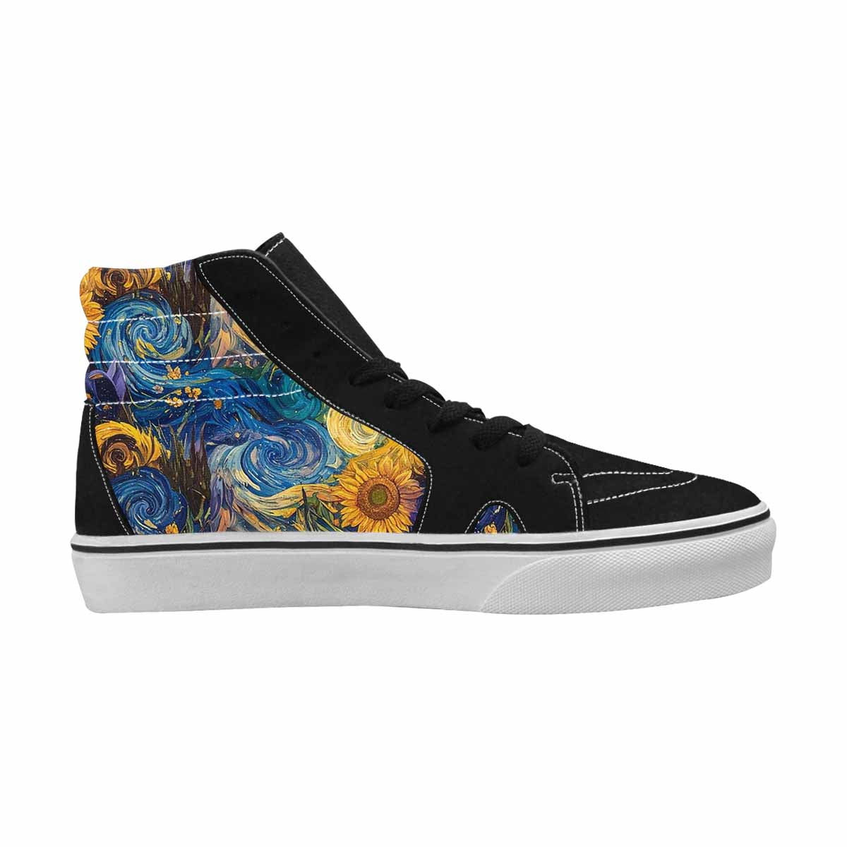 WOMEN'S Blend All Versions High Top Canvas Aesthetic Custom Shoes