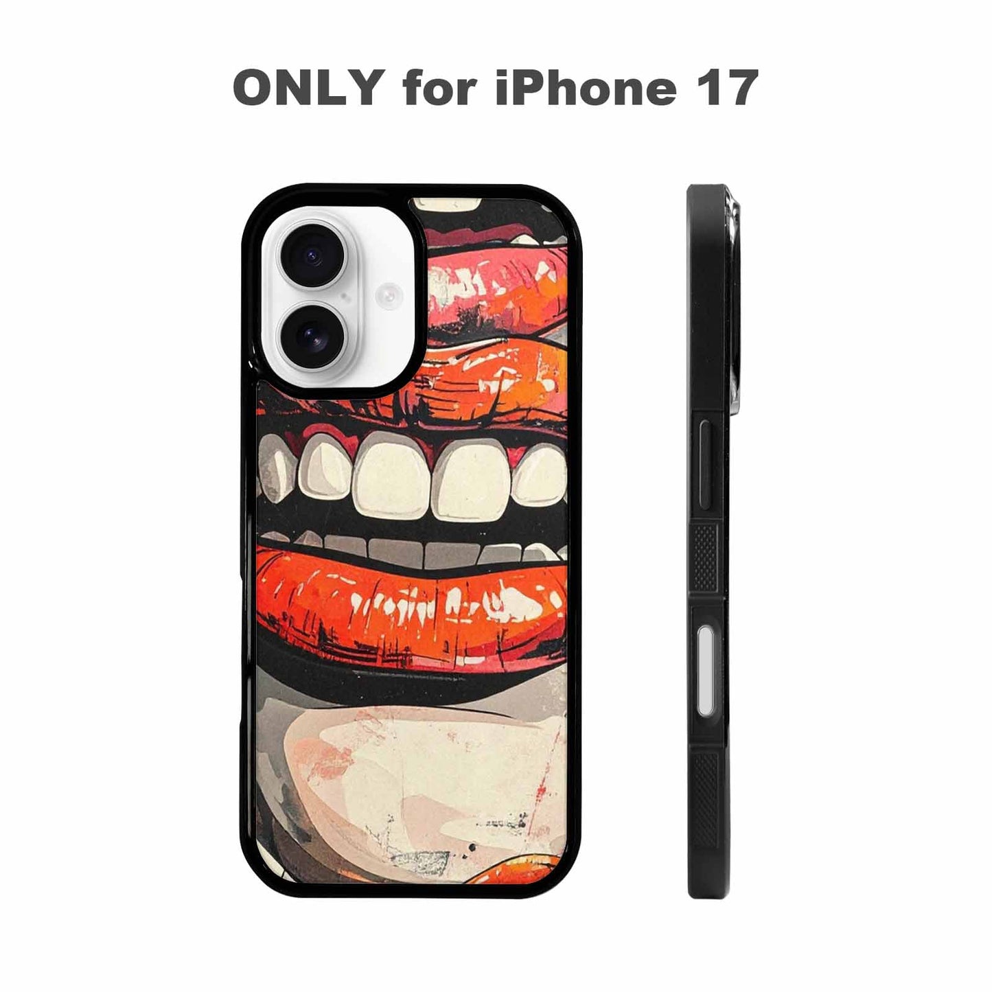 iPhone 17 Case — Seamless Repeating Pattern Of Cartoon Cute, Personalized Phone Case