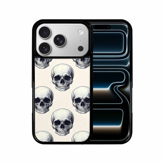 iPhone 17 Pro Case — Skull Dark Art Gothic Print Gothic, Unique Phone Case Design