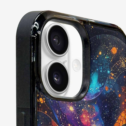 iPhone 16 Case — Galaxy Snake Print Custom, Customized Protective Case