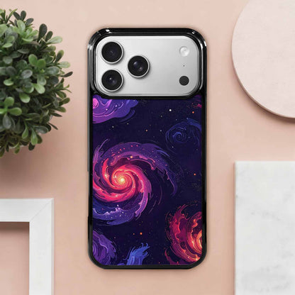 iPhone 17 Pro Max Case — Galaxy Dark Art Seamless Galaxy Space, Personalized Phone Case