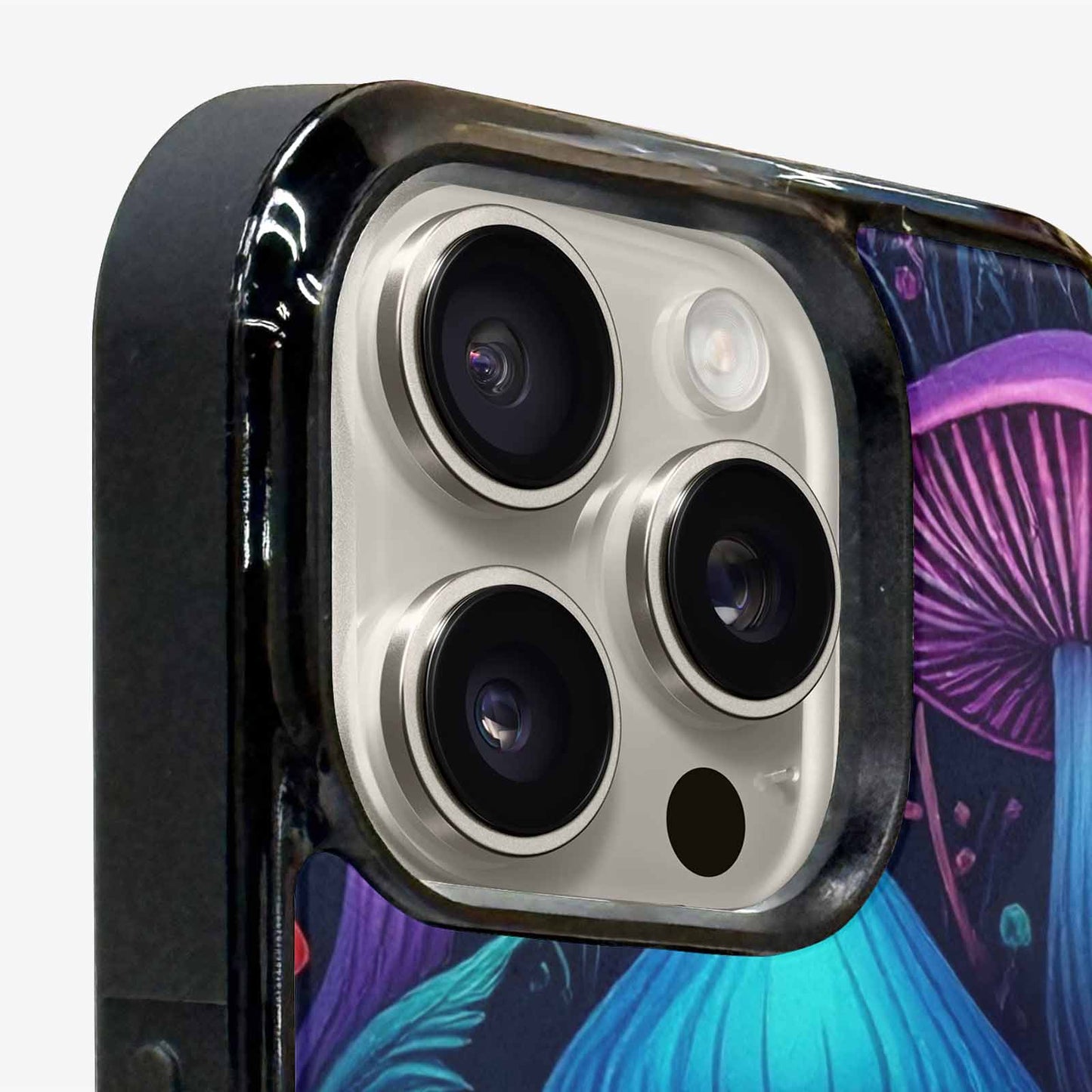 iPhone 16 Pro Max Case — Psychedelic Mushroom Custom Personalized Phone Cover, Custom Phone Case