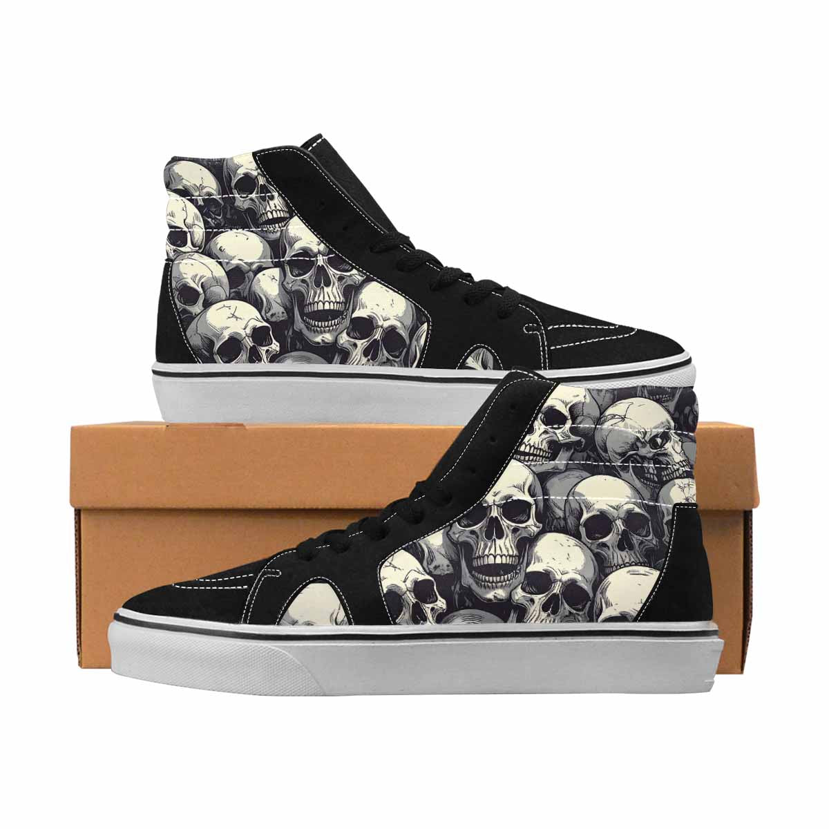 MEN'S Skull Dark Art Gothic Print 1255 Ferion