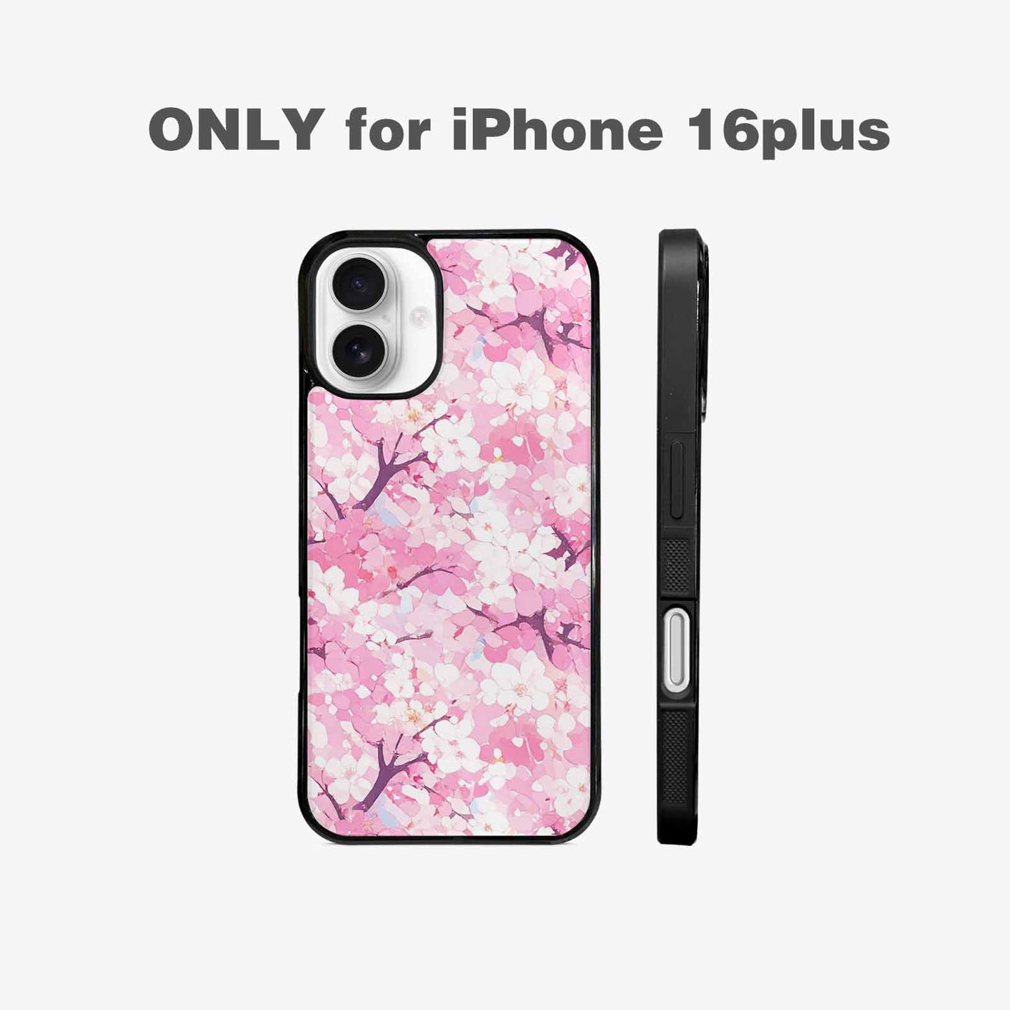 iPhone 16 Plus Case — Cherry Blossom Branch Cherry Blo Cfc, Unique Phone Case Design