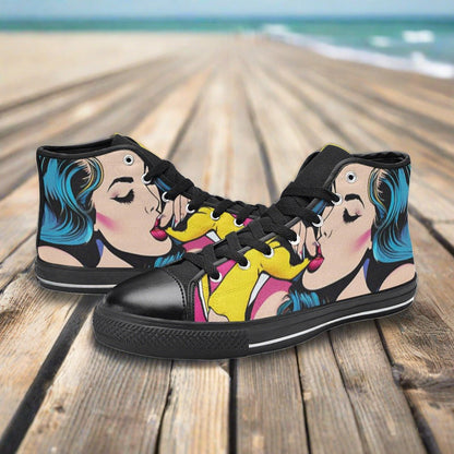 Wolf Earthy Brown Wearable Bold Art - Freaky Shoes
