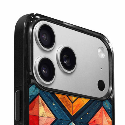 iPhone 17 Pro Max Case — Vintage Summer Diamond Retro Vintage, Custom Print Case Cover