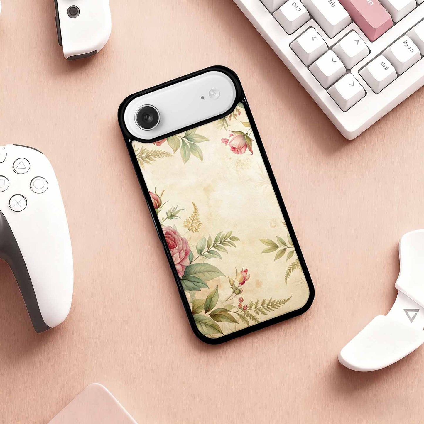 iPhone 17 Air Case — Vintage Botanical Art Pattern Floral, Custom Printed Phone Case