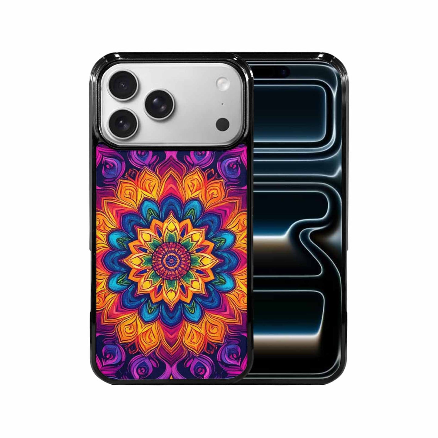 iPhone 17 Pro Max Case — Tie Dye Mandala Art Tie Dye, Original Design Phone Case