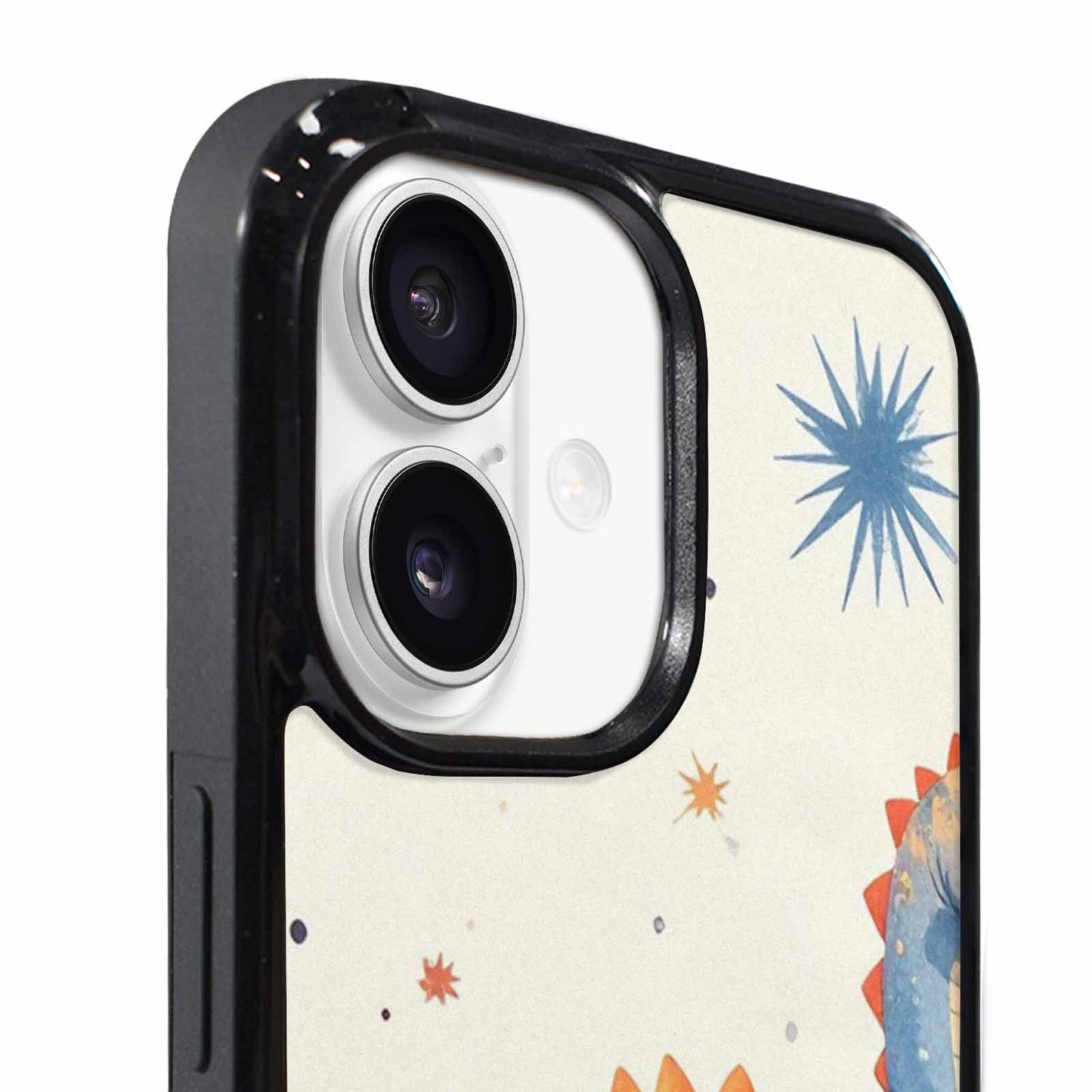 iPhone 17 Case — Retro Dinosaurs Star Galaxy Space, Unique Phone Case Design