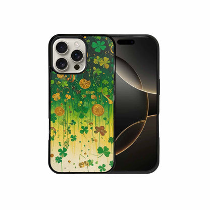 iPhone 16 Pro Max Case — St Patrick\'s Clover St Patrick\'s Clover, Custom Print Case Cover