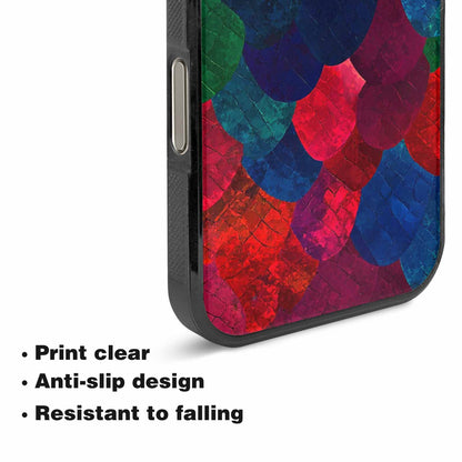iPhone 16 Pro Case — Snake Print Dark Seamless Pattern Vibrant, Original Design Phone Case