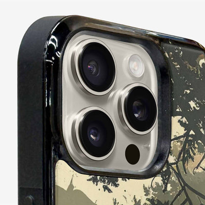 iPhone 16 Pro Case — Hunting Camouflage Pattern With Deer And, Customized Protective Case