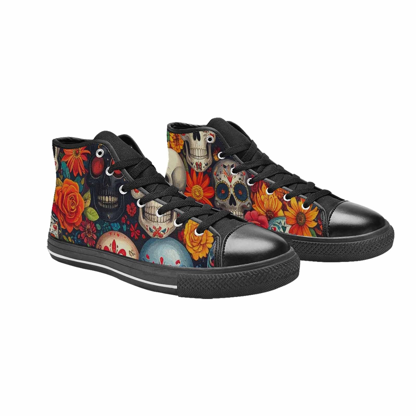 MEN'S Skull High Top Canvas Dreamcore Shoes