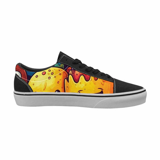 WOMEN'S Cartoon Monster Character Canvas Lace-Up Cottagecore Sneakers