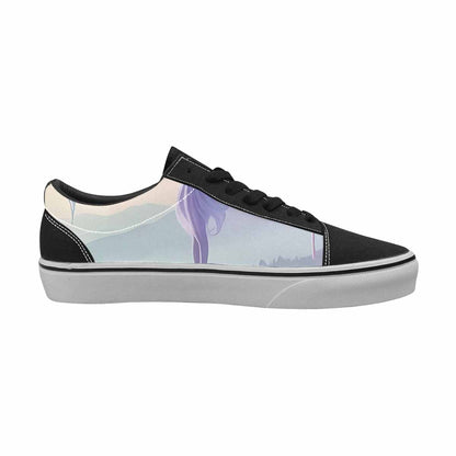 WOMEN'S Surrealist Dreamscape Canvas Lace-Up Surreal Shoes