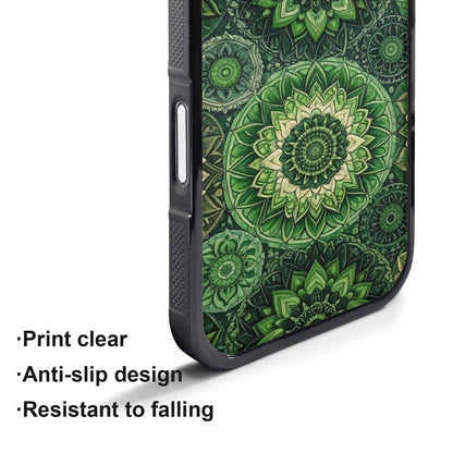 iPhone 17 Pro Max Case — Small Mandala Pattern, Randomly Floral, Original Design Phone Case