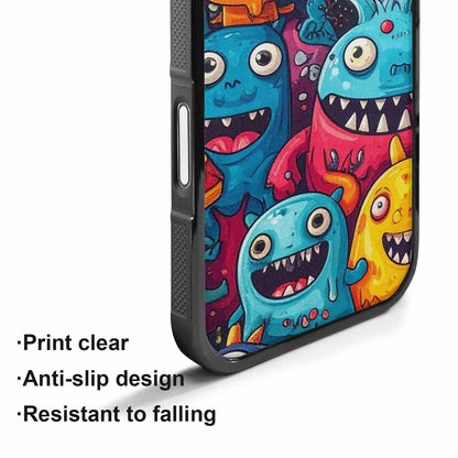 iPhone 17 Case — Small Cartoon Monster Character Cartoon Cute, Custom Art Phone Cover